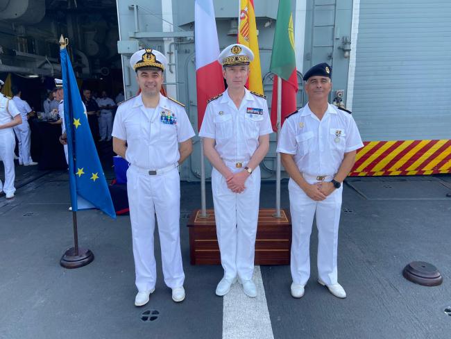  EUNAVFOR DCOM with 45th and 46th Force Commanders